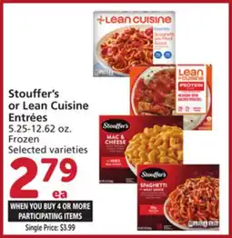 Albertsons Stouffer's or Lean Cuisine Entrées offer