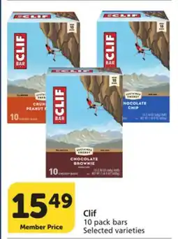 Albertsons Clif 10 pack bars offer