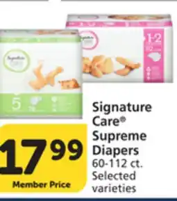 Pavilions Signature Care Supreme Diapers offer