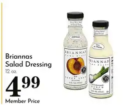 Pavilions Briannas Salad Dressing offer
