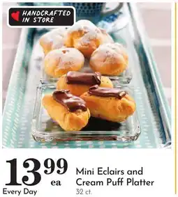 Pavilions Mini Eclairs and Cream PuffPlatter offer