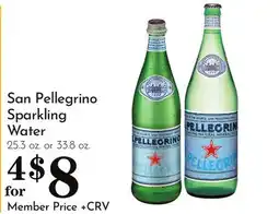 Pavilions San Pellegrino Sparkling Water offer