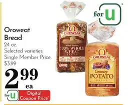 Pavilions Oroweat Bread offer
