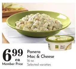 Pavilions Panera Mac & Cheese offer