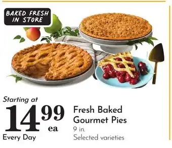 Pavilions Fresh Baked Gourmet Pies offer