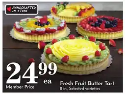 Pavilions Fresh Fruit Butter Tart offer