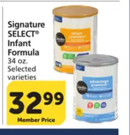 Pavilions Signature SELECT Infant Formula offer