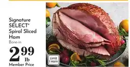 Pavilions Signature SELECT Spiral Sliced Ham offer