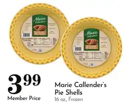 Pavilions Marie Callender's Pie Shells offer