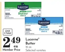 Pavilions Lucerne Butter offer