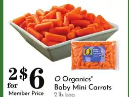 Pavilions O Organics Baby Mini Carrots offer