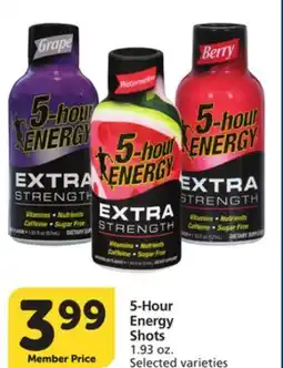 Pavilions 5-Hour Energy Shots offer
