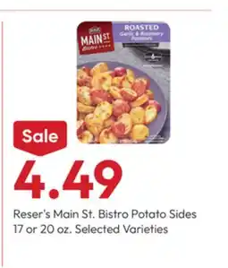 Stater Bros Reser's Main St. Bistro Potato Sides offer