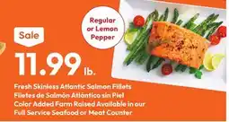 Stater Bros Fresh Skinless Atlantic Salmon Fillets offer