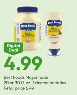 Stater Bros Best Foods Mayonnaise offer