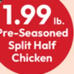 Stater Bros Pre-Seasoned Split Half Chicken offer