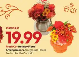 Stater Bros Holiday Floral Arrangements offer