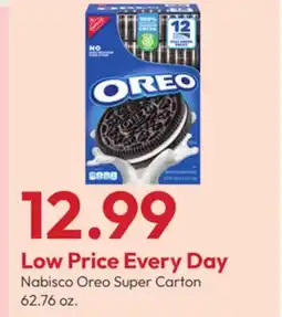 Stater Bros Nabisco Oreo Super Carton offer