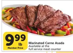 Vons Marinated Carne Asada offer