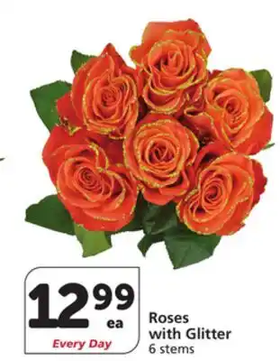 Vons Roses with Glitter offer