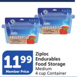Vons Ziploc Endurables Food Storage offer