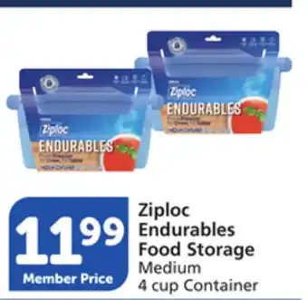 Vons Ziploc Endurables Food Storage offer
