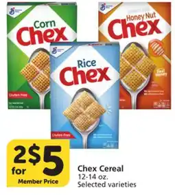 Vons Chex Cereal offer