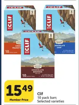 Vons Clif 10 pack bars offer