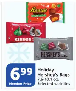 Vons Holiday Hershey's Bags offer
