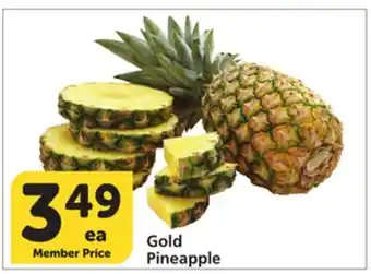 Vons Gold Pineapple offer