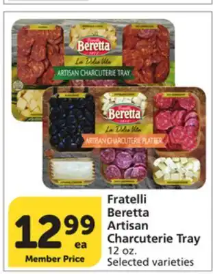 Vons Fratelli Beretta Artisan Charcuterie Tray offer