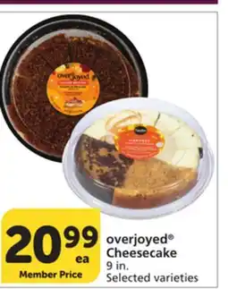 Vons overjoyed Cheesecake offer