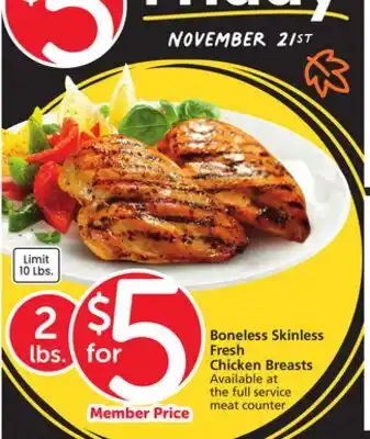 Vons Boneless Skinless Fresh Chicken Breasts offer