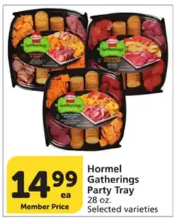 Vons Hormel Gatherings Party Tray offer