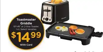 Ralphs Toastmaster Griddle offer