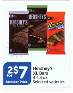 Vons Hershey's XL Bars offer