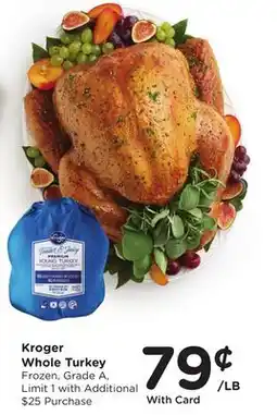 Ralphs Kroger Whole Turkey offer