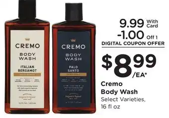 Ralphs Cremo Body Wash offer