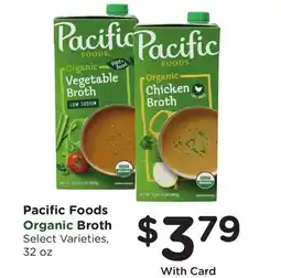 Ralphs Pacific Foods Organic Broth offer