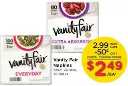 Ralphs Vanity Fair Napkins offer