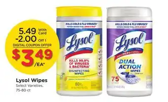 Ralphs Lysol Wipes offer