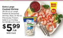 Ralphs Extra Large Cooked Shrimp offer