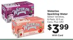 Ralphs Waterloo Sparkling Water offer