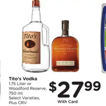 Ralphs Tito's Vodka offer