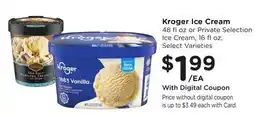 Ralphs Kroger Ice Cream offer