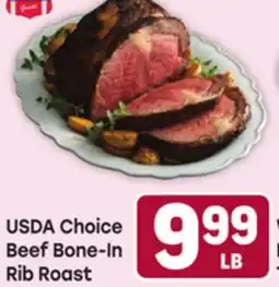 Tony’s Fresh Market USDA Choice Beef Bone-In Rib Roast offer