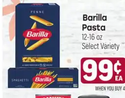Tony’s Fresh Market Barilla Pasta offer