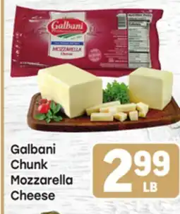 Tony’s Fresh Market Galbani Chunk Mozzarella Cheese offer