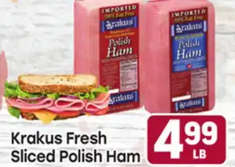 Tony’s Fresh Market Krakus Fresh Sliced Polish Ham offer