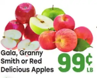 Tony’s Fresh Market Gala, Granny Smith or Red Delicious Apples offer